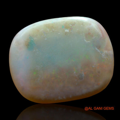 Natural Fire Opal Gemstone 9.00 Cts Loose Oval Cabochon From Australia 18x14x4 mm AF-28