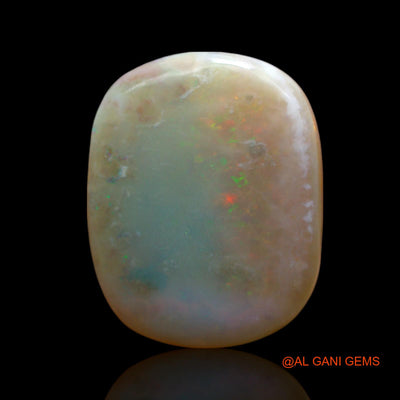 Natural Fire Opal Gemstone 9.00 Cts Loose Oval Cabochon From Australia 18x14x4 mm AF-28