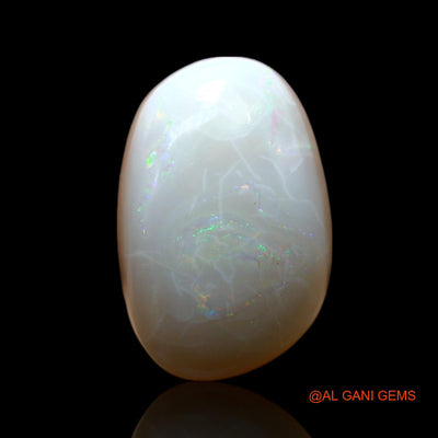 3.00 Cts Natural Australian Fire Opal Fancy Cabochon Loose Gemstone For Jewelry 13x8x5 mm AF-290