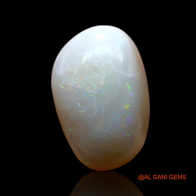 3.00 Cts Natural Australian Fire Opal Fancy Cabochon Loose Gemstone For Jewelry 13x8x5 mm AF-290