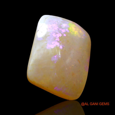 2.00 Cts Natural Australian Fire Opal Loose Gemstone Square Cabochon 11x8x3 mm AF-294