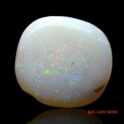 2.00 Cts Natural Australian Fire Opal Oval Cabochon Loose Gemstone For Jewelry 11x10x3 mm AF-297