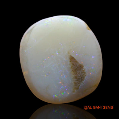 2.00 Cts Natural Australian Fire Opal Oval Cabochon Loose Gemstone For Jewelry 11x10x3 mm AF-297