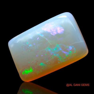 2.00 Cts Natural Australian Fire Opal Loose Gemstone Square Cabochon 11x7x3 mm AF-299