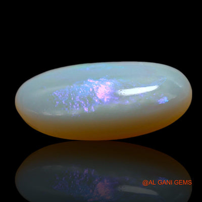 2.00 Cts Natural Australian Fire Opal Loose Gemstone Fancy Cabochon 15x8x3 mm AF-29