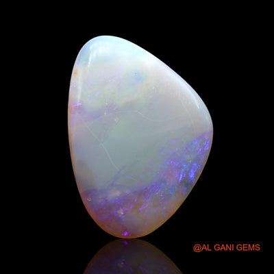 Natural Untreated Fire Opal Loose Gemstone Fancy Cabochon From Australia 14.00 Cts 30x21x4 mm AF-2