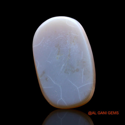 Natural Fire Opal Gemstone 7.00 Cts Loose Oval Cabochon From Australia 18x11x4 mm AF-301