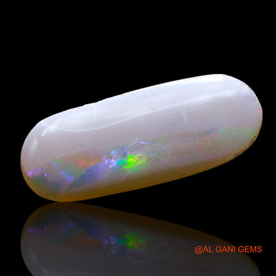 3.00 Cts Natural Australian Fire Opal Loose Gemstone Oval Cabochon 20x8x3 mm AF-306