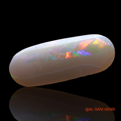 3.00 Cts Natural Australian Fire Opal Loose Gemstone Oval Cabochon 20x8x3 mm AF-306