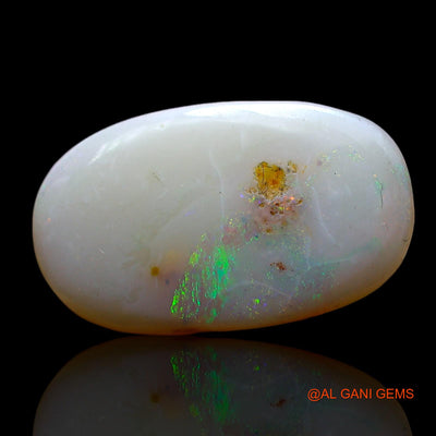 4.00 Cts Unheated Australian Fire Opal Loose Gemstone Oval Cabochon Natural 18x10x3 mm AF-307