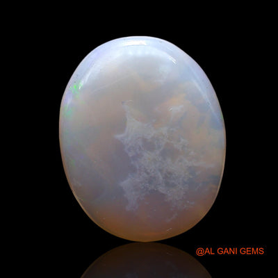 6.00 Cts Natural Australian Fire Opal Loose Gemstone Oval Cabochon 17x14x4 mm AF-308