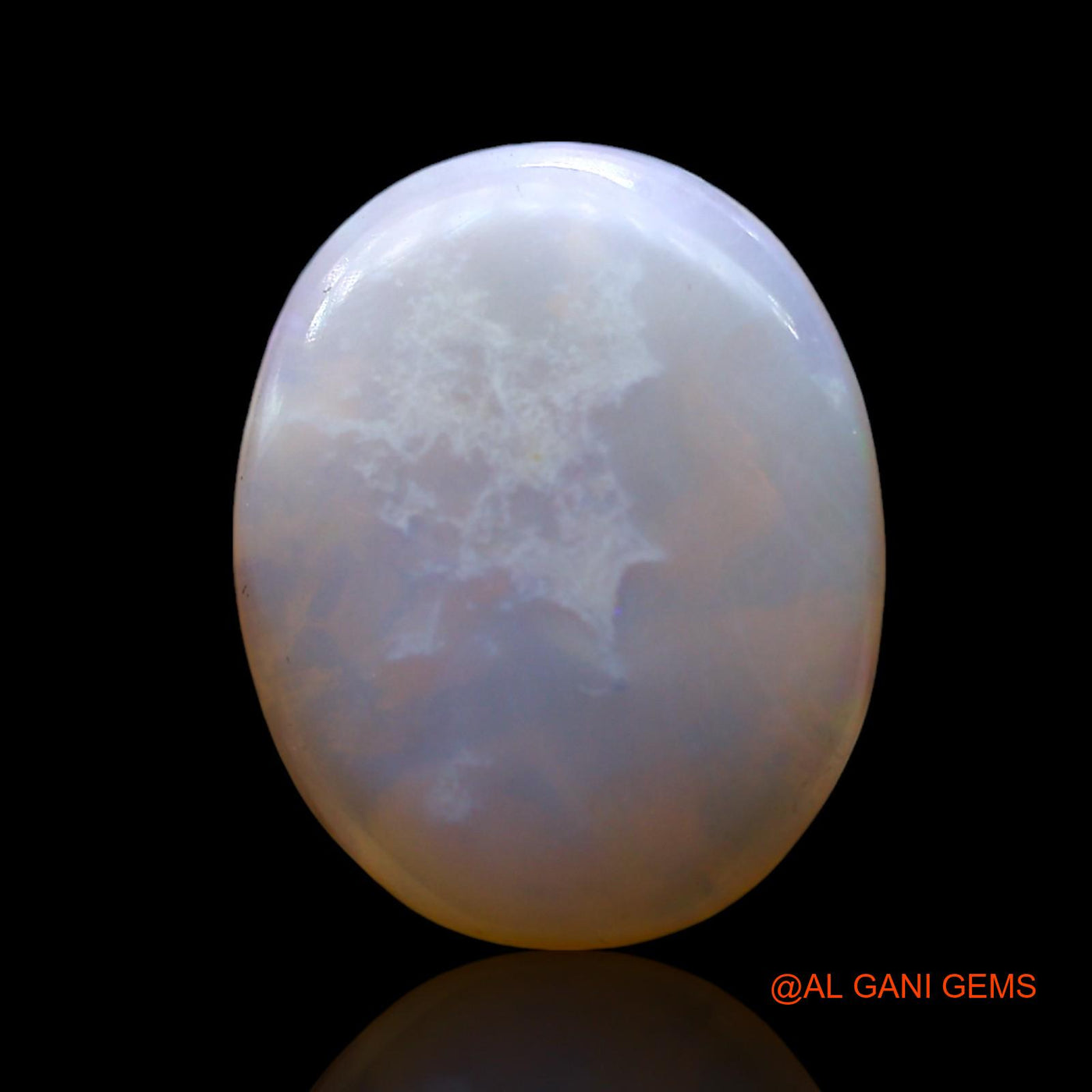 6.00 Cts Natural Australian Fire Opal Loose Gemstone Oval Cabochon 17x14x4 mm AF-308