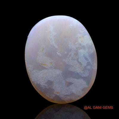 6.00 Cts Natural Australian Fire Opal Loose Gemstone Oval Cabochon 17x14x4 mm AF-308