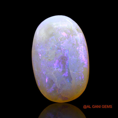5.00 Cts Natural Australian Fire Opal Loose Gemstone Oval Cabochon 17x12x3 mm AF-309