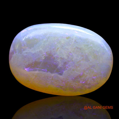 5.00 Cts Natural Australian Fire Opal Loose Gemstone Oval Cabochon 17x12x3 mm AF-309