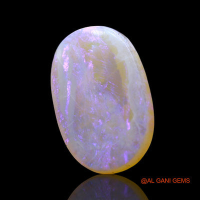 5.00 Cts Natural Australian Fire Opal Loose Gemstone Oval Cabochon 17x12x3 mm AF-309