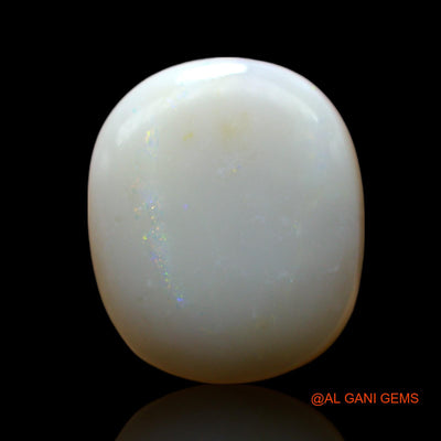 Natural Untreated Fire Opal Loose Gemstone Oval Cabochon From Australia 7.00 Cts 16x13x4 mm AF-311