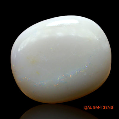 Natural Untreated Fire Opal Loose Gemstone Oval Cabochon From Australia 7.00 Cts 16x13x4 mm AF-311