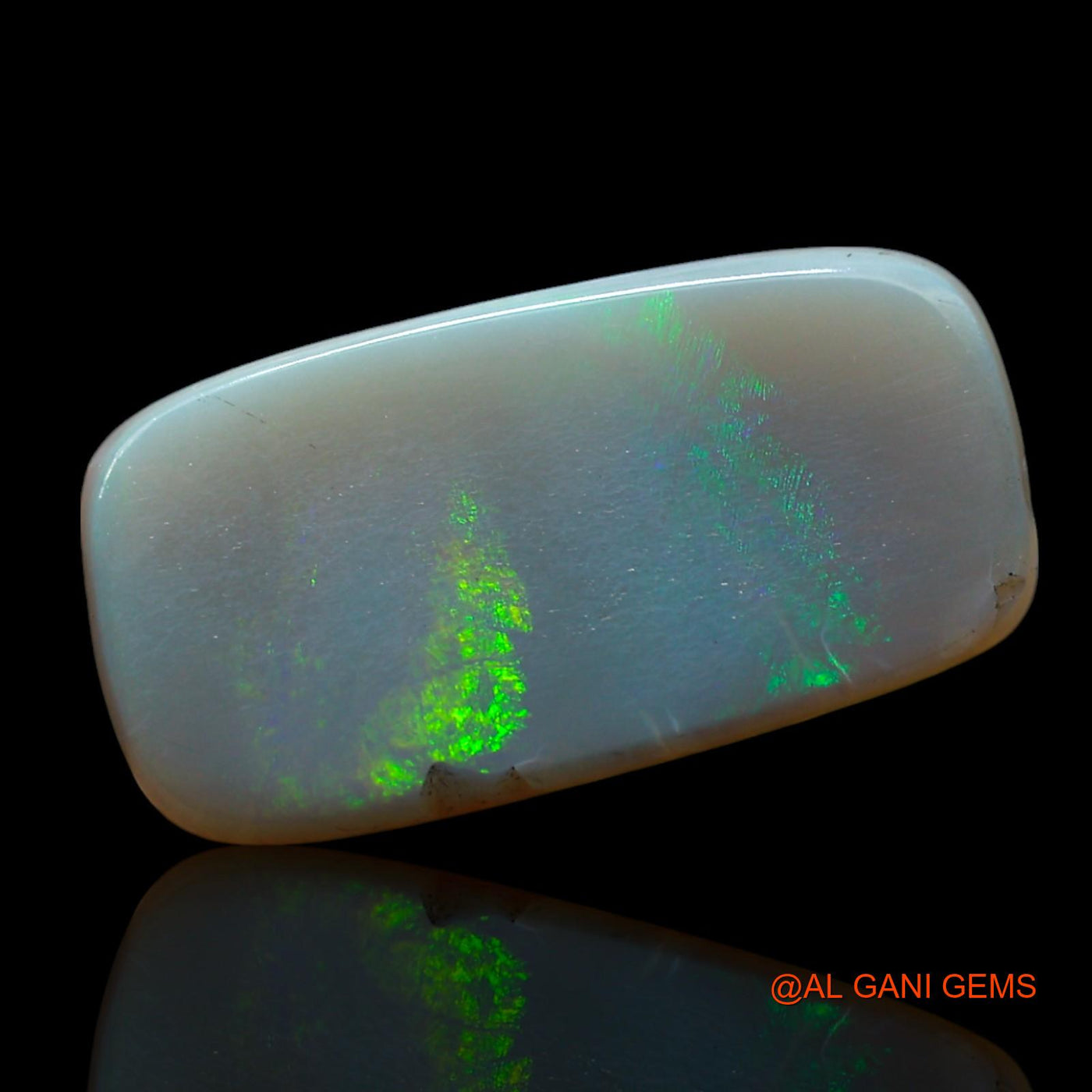 3.00 Cts Natural Australian Fire Opal Loose Gemstone Oval Cabochon 17x9x2 mm AF-315
