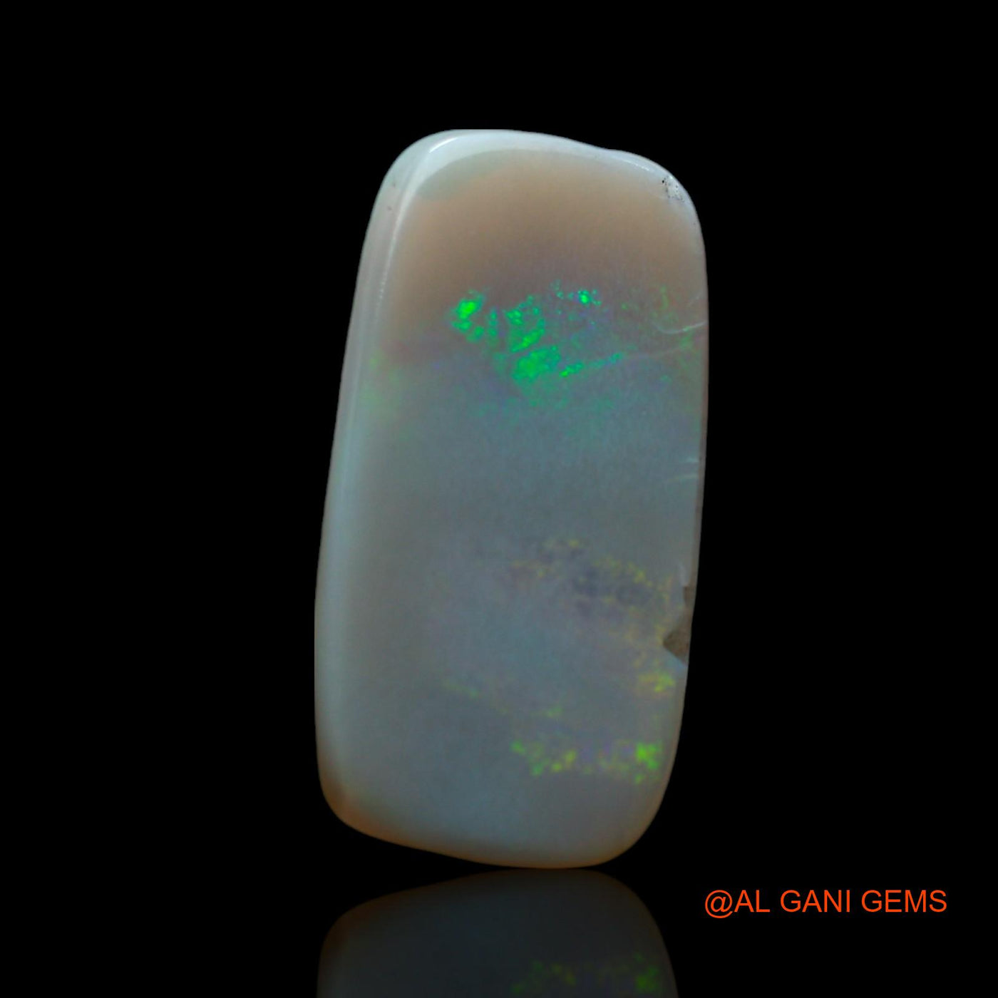 3.00 Cts Natural Australian Fire Opal Loose Gemstone Oval Cabochon 17x9x2 mm AF-315