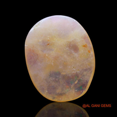 5.00 Cts Natural Australian Fire Opal Loose Gemstone Oval Cabochon 16x12x3 mm AF-317