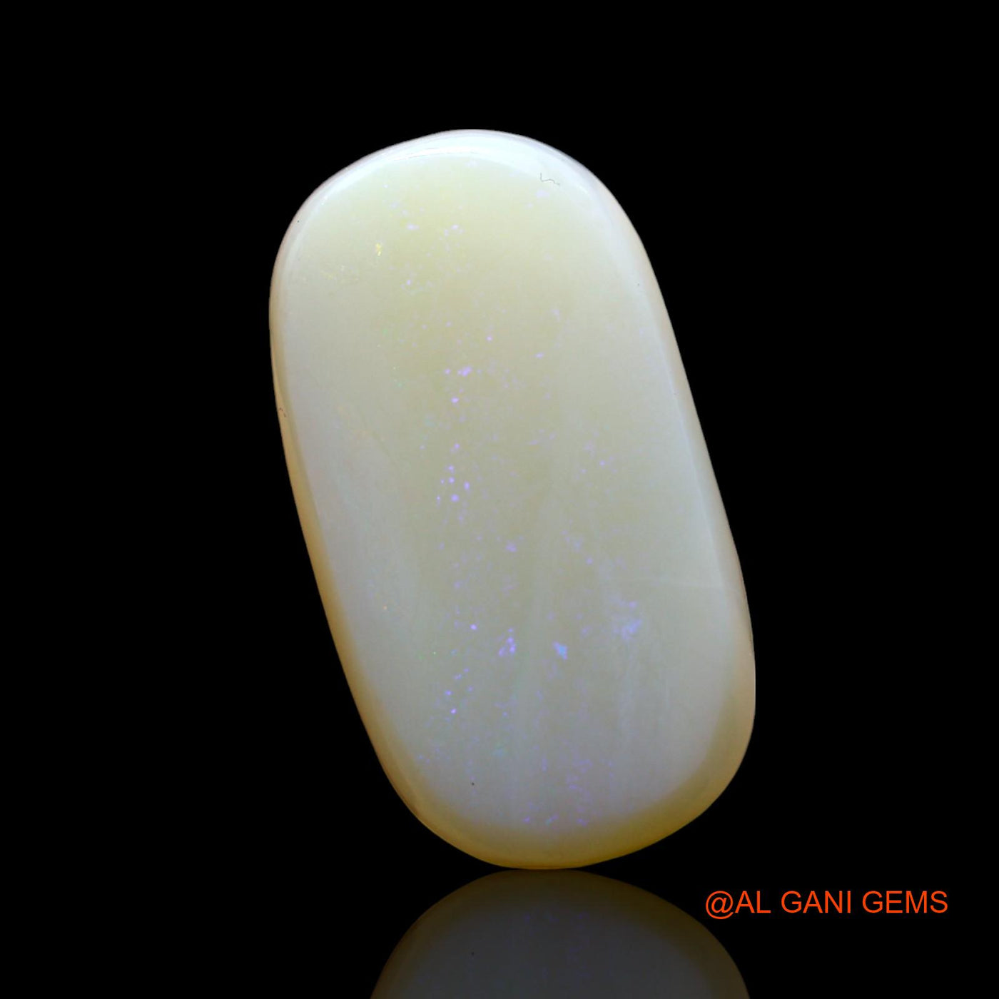 10.00 Cts Unheated Australian Fire Opal Loose Gemstone Oval Cabochon Natural 20x11x5 mm AF-31