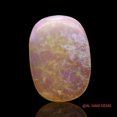 3.00 Cts Natural Australian Fire Opal Loose Gemstone Oval Cabochon 16x11x3 mm AF-320