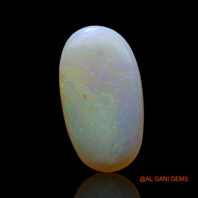 Natural Untreated Fire Opal Loose Gemstone Oval Cabochon From Australia 4.00 Cts 17x9x3 mm AF-321