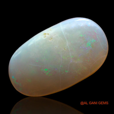 4.00 Cts Natural Australian Fire Opal Oval Cabochon Loose Gemstone For Jewelry 16x9x3 mm AF-322
