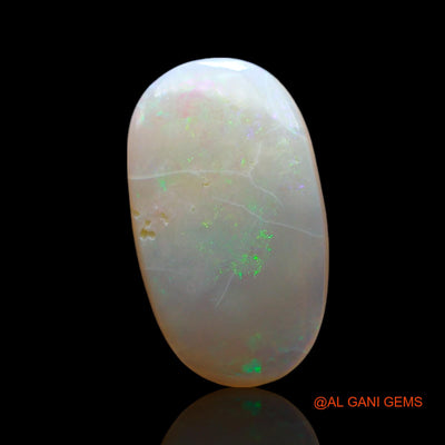 4.00 Cts Natural Australian Fire Opal Oval Cabochon Loose Gemstone For Jewelry 16x9x3 mm AF-322