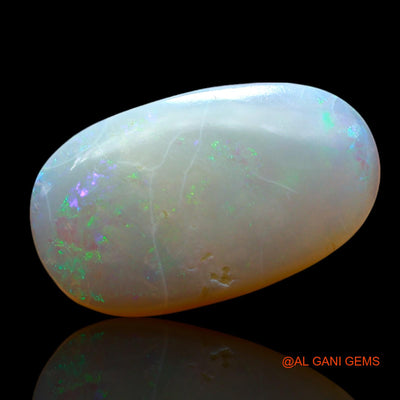 4.00 Cts Natural Australian Fire Opal Oval Cabochon Loose Gemstone For Jewelry 16x9x3 mm AF-322