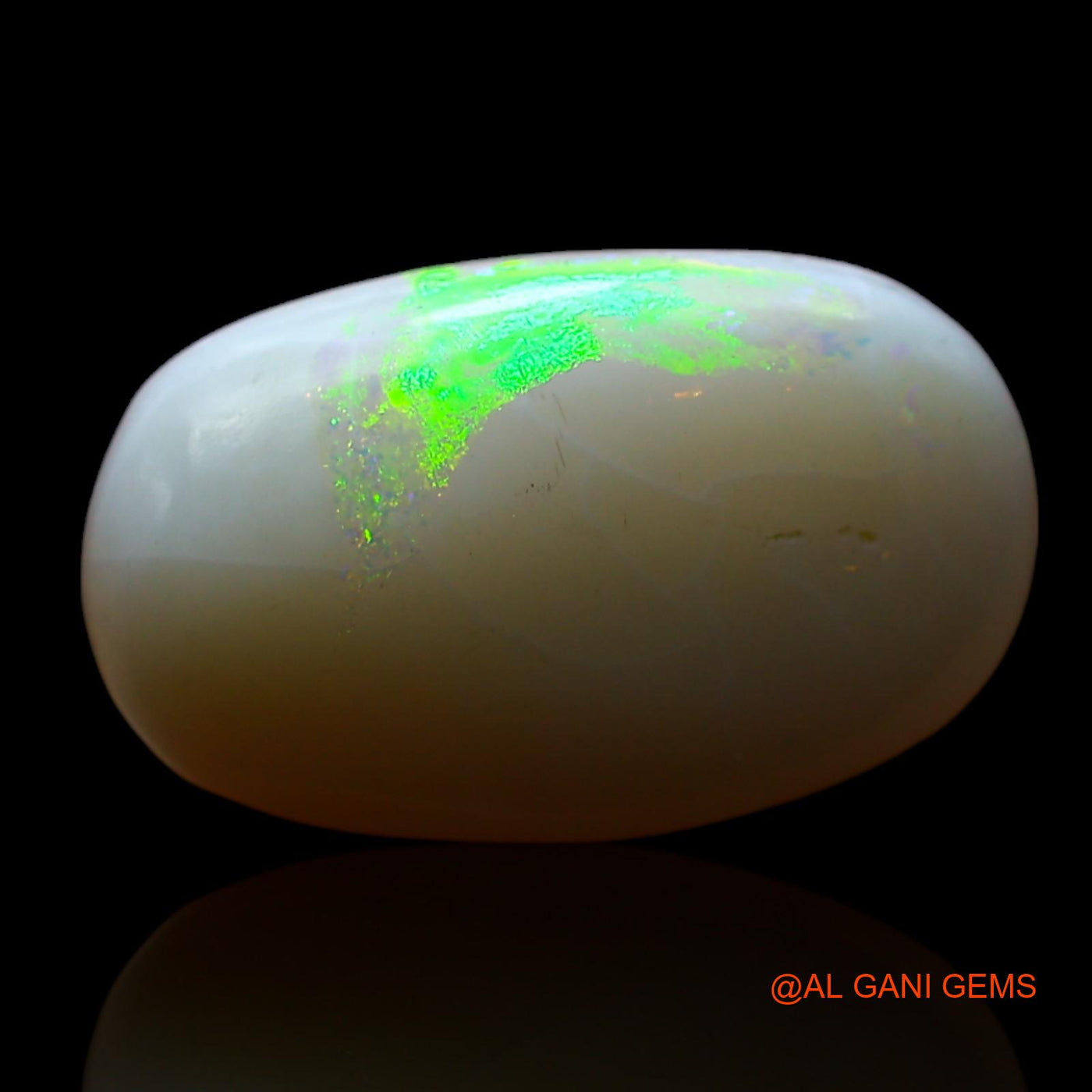 Natural Fire Opal Gemstone 5.00 Cts Loose Oval Cabochon From Australia 17x9x5 mm AF-324