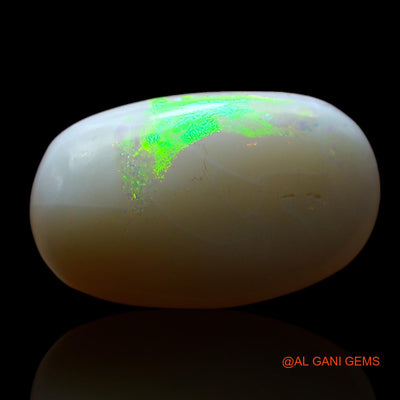 Natural Fire Opal Gemstone 5.00 Cts Loose Oval Cabochon From Australia 17x9x5 mm AF-324