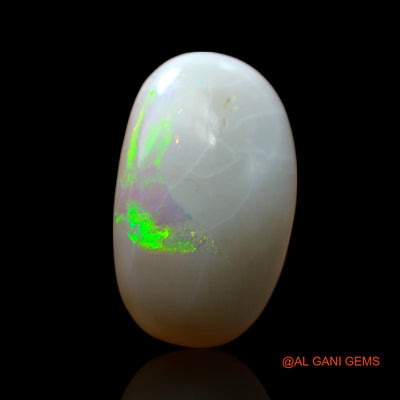 Natural Fire Opal Gemstone 5.00 Cts Loose Oval Cabochon From Australia 17x9x5 mm AF-324