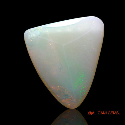 2.00 Cts Natural Australian Fire Opal Loose Gemstone Trillion Cabochon 13x12x2 mm AF-327