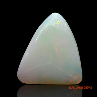 2.00 Cts Natural Australian Fire Opal Loose Gemstone Trillion Cabochon 13x12x2 mm AF-327