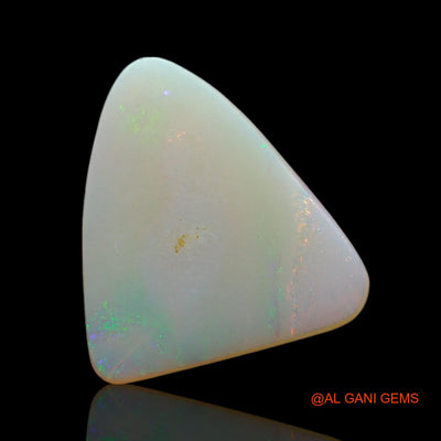 2.00 Cts Natural Australian Fire Opal Loose Gemstone Trillion Cabochon 13x12x2 mm AF-327