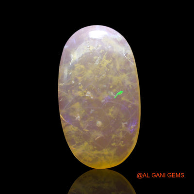 4.00 Cts Natural Australian Fire Opal Loose Gemstone Oval Cabochon 17x9x3 mm AF-328