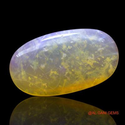 4.00 Cts Natural Australian Fire Opal Loose Gemstone Oval Cabochon 17x9x3 mm AF-328