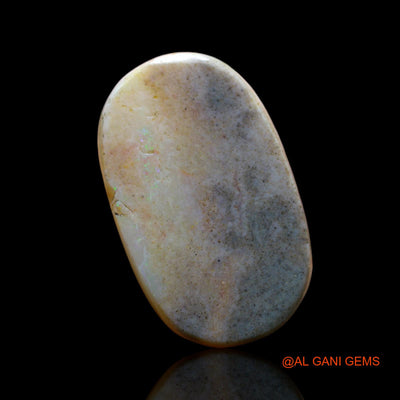 8.00 Cts Natural Australian Fire Opal Oval Cabochon Loose Gemstone For Jewelry 21x12x4 mm AF-32
