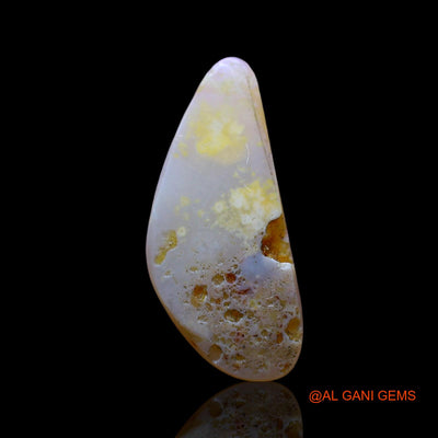 2.00 Cts Natural Australian Fire Opal Loose Gemstone Fancy Cabochon 17x7x2 mm AF-330