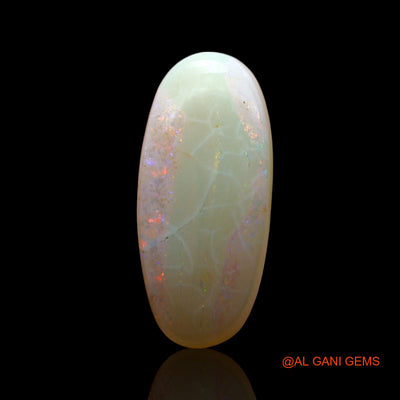 3.00 Cts Natural Australian Fire Opal Loose Gemstone Oval Cabochon 17x7x3 mm AF-331