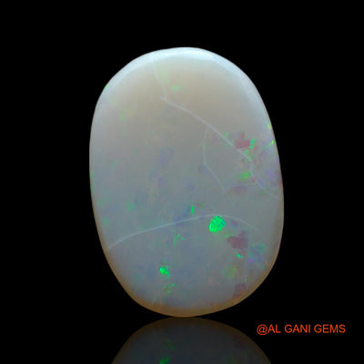 Natural Untreated Fire Opal Loose Gemstone Oval Cabochon From Australia 2.00 Cts 15x11x2 mm AF-332