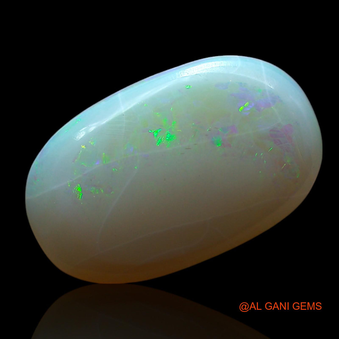 3.00 Cts Natural Australian Fire Opal Oval Cabochon Loose Gemstone For Jewelry 15x9x3 mm AF-333