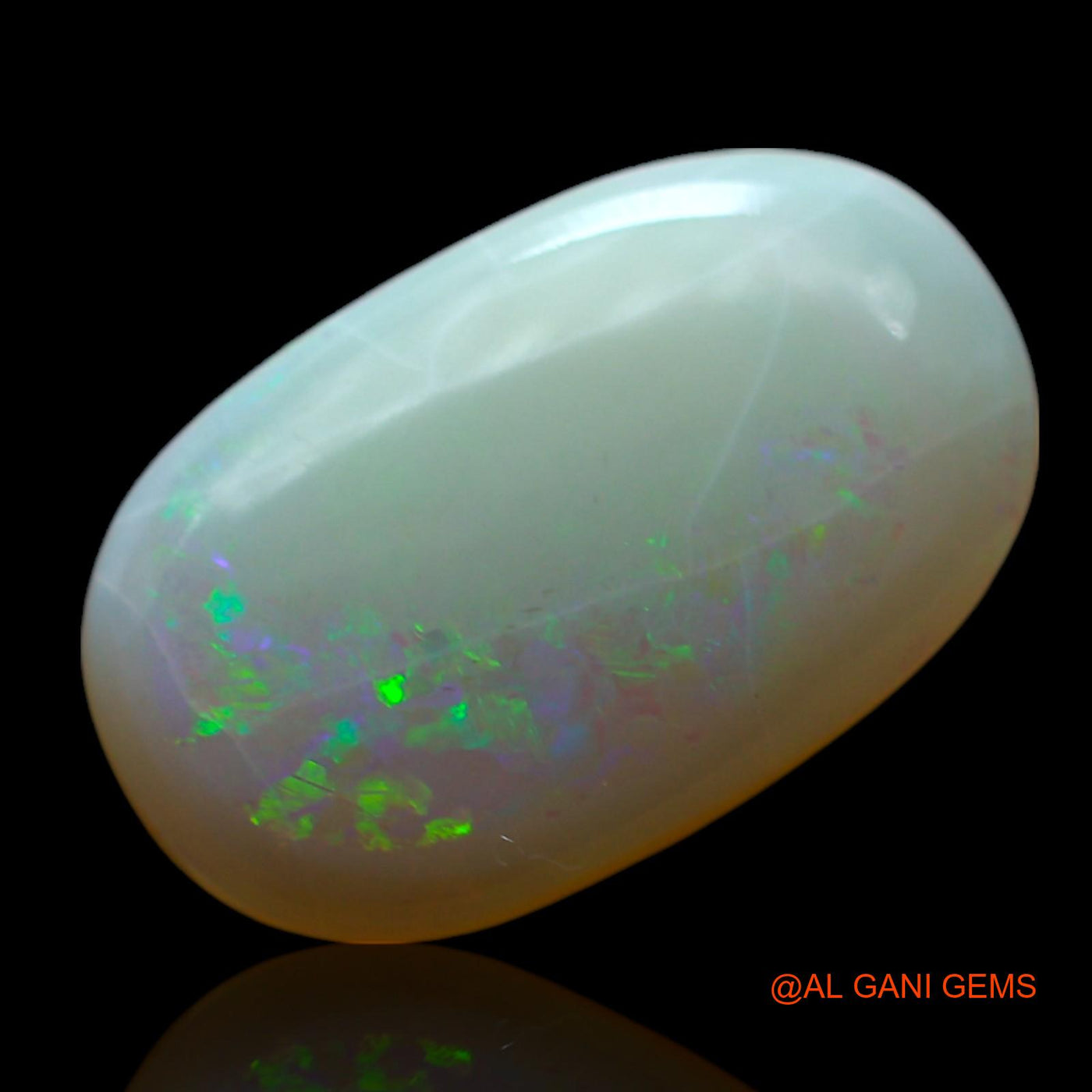 3.00 Cts Natural Australian Fire Opal Oval Cabochon Loose Gemstone For Jewelry 15x9x3 mm AF-333