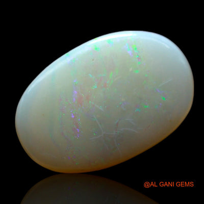2.00 Cts Unheated Australian Fire Opal Loose Gemstone Oval Cabochon Natural 14x9x2 mm AF-334
