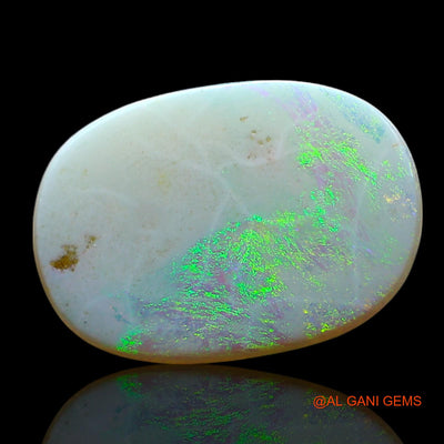 Natural Untreated Fire Opal Loose Gemstone Oval Cabochon From Australia 2.00 Cts 14x9x1 mm AF-335