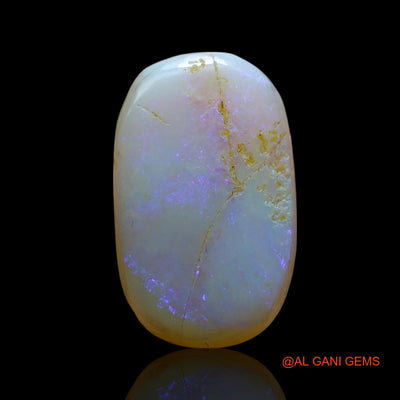 10.00 Cts Natural Australian Fire Opal Oval Cabochon Loose Gemstone For Jewelry 19x12x6 mm AF-33
