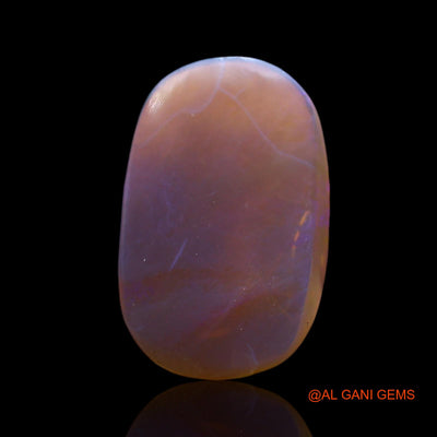 Natural Untreated Fire Opal Loose Gemstone Oval Cabochon From Australia 3.00 Cts 15x9x3 mm AF-340
