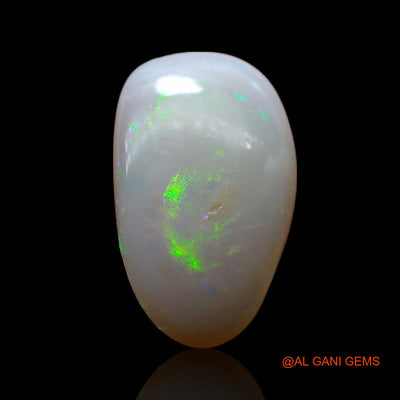 3.00 Cts Natural Australian Fire Opal Loose Gemstone Fancy Cabochon 15x8x4 mm AF-343